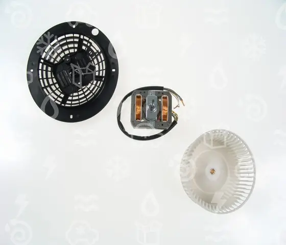 ventilátor odsavače 150 mm, 3 stupňový, PRAVÝ